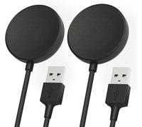 WQD-Chargeur pour Samsung Galaxy Watch 6/6 Classic/5/5 Pro/4/4 Classic/3/active 2/Active 1 Galaxy Watch Chargeur câble de Charge sans Fil magnétique USB 1m pour Samsung Galaxy Watch - Pack de 2