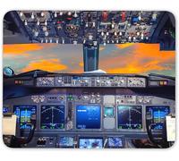 WQD-Destination Vinyl Mats Cockpit Flight Deck Avion Tapis de Souris Pad - # 16297 Commercial Computer Cadeau