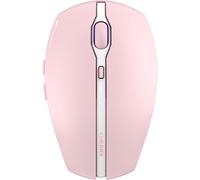 WQD-GENTIX BT, Souris sans fil Bluetooth, Fonction multi-appareils jusqu`à 3 appareils, Résolution commutable (1000/2000 dpi), Alimentée par batterie, Cherry Blossom