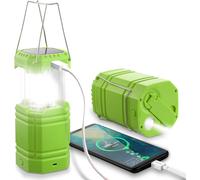 Wqd-Lampe Solaire Camping Rechargeable,Lampe Torche Pour Eclairage Extéieur,Lanterne Camping Ipx4 Étanche,3 Méthodes De Charge,Pour Camping,Excursions, Secours, Pêche, Cave