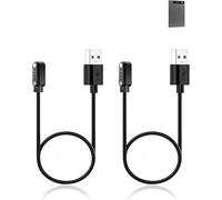 WQD-Lot de 2 câbles pour enregistreur vocal numérique Mobvoi TicNote KI Câble de charge USB magnétique stable compatible avec Mobvoi TicNote