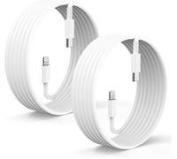 WQD-Lot de 2 câbles USB C vers Lightning pour Apple iPhone 14/13/12 [Certifié Apple MFi] - 2 câbles USB type C vers Lightning pour Apple iPhone 14 13 12 Pro Max