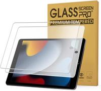WQD-Lot de 2 Films de Protection d'écran Mats pour iPad 9e/8e/7e génération 10,2", Film en Verre trempé Anti-reflet pour iPad 9/8/7 10,2", compatibles avec la Texture du Papier Apple Pencil