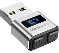 WQD-Mini Souris USB en métal indétectable avec Mode séparé et Boutons Marche/arrêt, Prend en Charge Plusieurs Pistes, sans Pilote, Plug and Play pour Garder Le PC/Ordinateur Portable éveillé