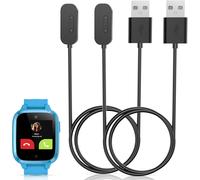 WQD-Pack de 2 Chargeurs Magnétiques Uniquement Compatibles avec Câble de Charge XPLORA Kidzi, Câble USB Portable Câble de Charge de Remplacement pour Station de Charge Compatible avec Xplora Kidz