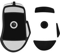 WQD-Patin pour Souris Compatible avec ROCCAT Kone XP - Pied de Souris de Remplacement autoadhésif en Caoutchouc Souple - Noir