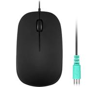 WQD-Perixx PERIMICE-201P B, Souris Optique Filaire PS2 - Port PS2 - 3 Bouton - DPI 1000 - 1.5m Cable - Noir