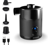 Wqd-Pompe À Air Rechargeable Portable ¿ 5000 Pa, 450 L/Min, 4 Buses, Pour Matelas Gonflable, Bateau, Camping, Piscine, Sac Vide