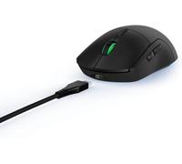 WQD-Souris Gaming RGB Reaper 250" (Gaming Mouse Lumière LED, Ultra légère, droitier, 6 Boutons programmables, 6 200 dpi, capteur Optique, Logiciel, câble détachable 2m) Noir