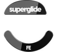 WQD-Superglide ¿ Patins de Souris en Verre Ultra résistant, Ultra Rapide, Lisse et Durable pour Pulsar Xlite V1/V2 [Noir]
