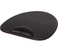 WQD-Tapis de souris en imitation cuir Marron,, Brown