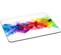 WQD-Tapis de Souris Pedea pour Le Jeu et Le Travail - avec Bords Cousus et Dessous antidérapant 35 x 26 cm Color Blob.