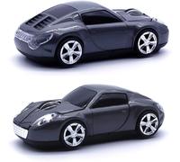 WQD-Urchoiceltd® Wireless Mouse, 2,4 GHz Car Mouse 3d 1600DPI Voiture de sport style souris optique USB avec phare avant et arrière Ligh-up Gaming Mouse