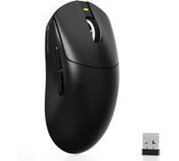 WQD-X8 SE Souris Gaming sans Fil, Ultra Légère 55g, Capteur PAW3311, Puce BK52820, 25 000 DPI, Connexion BT/2,4G/USB-C, 80 Millions de Clics, Batterie 500mAh, Pilote Web pour PC/Mac- Noir