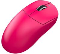 WQD-X8SE Mouse for Large Hand, 55g Superlight, PixArt PAW3311 Gaming Sensor, BT/2.4G Wireless/Wired, Adjustable DPI up to 25000, 500mAh Battery (Berry Red)