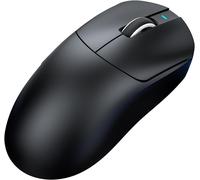 WQD-X8SE Mouse for Large Hand, 55g Superlight, PixArt PAW3311 Gaming Sensor, BT/2.4G Wireless/Wired, Adjustable DPI up to 25000, 500mAh Battery (Black)