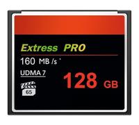 WQDMKE CF128GB CompactFlash Carte mémoire UDMA vitesse jusqu'à 160 Mo/s