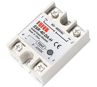 WQGQPXOB 1 pièces Relais à Semi-conducteurs SSR-10DA-H 10A en Fait 3-32V DC-90-480V AC SSR 10DA 15DA 25DA 40DAH(SSR-80DA-H)
