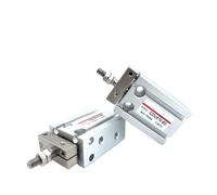 WQGQPXOB Mini vérin pneumatique à Piston à Tige Simple CDUK16 CDUK20, vérin à Tige Non rotative à Montage Libre, 1 pièce(Stroke 20mm,CDUK Bore 16mm)