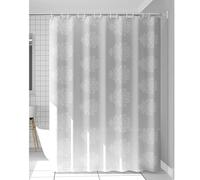 WQHPLMD 32x72 PEVA RORTAINS Salle Salle avec HOCKS Moteur Floral Vintage, Rideau de Douche 80x180cm pour l'hôtel