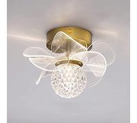 WQHPLMD 6W LED Ceiling Lamp Nordic Flush Mount Flower Chandelier for Hallway, Bedroom & Living Room Lighting - Includes Accessories