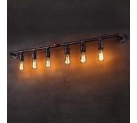 WQHPLMD American Rustic Wall Light for Living Room and Bedroom with Creative and Long-Lasting Iron Construction