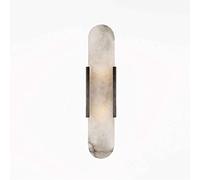 WQHPLMD Art Mur Light Postmodern Fer Gold Black Murce Sconce Creative Marble Assyture pour Le Salon Chambre pour Le Salon de thé