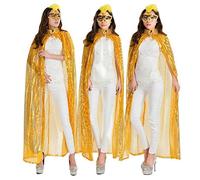 WQHPLMD Bright Red Medieval Adult Costume with Death Cloak Comfortable