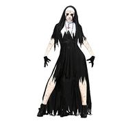 WQHPLMD Bright Red Medieval Adult Costume with Death Cloak Comfortable