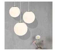 WQHPLMD Chandelier de Verre à tête Ronde Single Creat Creative Personalité Création Bar Clothing Store Decorative Chandelier