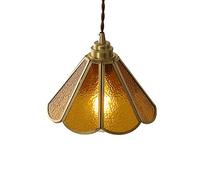 WQHPLMD Chandelier en Verre Bubble Bleu Japonais, pellicule rétro à tête, Feux Suspendus Simples, décoration de la Maison, Chambre, Salon, Salle des Enfants, Bureau
