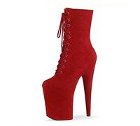 WQHPLMD Chaussures de fête de Plate-Forme pour Femmes Chaussures de Danse 20 cm Talons Aiguilles, 8 Pouces de Danse scène de fête avec des Talons, Bottines d'origine Chinoise