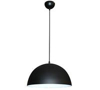 WQHPLMD Color Chandeliers Hanging Lamp Creative Geometric Pendant Light Fixture, Single Head Small Ceiling Light for Kitchen Island, Dining Room, Coffee Bar (Color : Noir, s