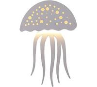 WQHPLMD Décoration de Salle de Bain avec Boues Encreuse en Forme de Méduse LED - Accroche-Plafond Étanche pour Cuisine, Salle à Manger, Salle d'Eventage Espace Extérieur