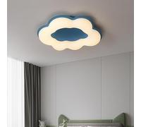 WQHPLMD Decoration Home Cloud Flush Mount Ceiling Light for Bedroom LED Dimmable Ceiling Light Cartoon Metal White Close to Ceiling Light Fixtures for Bedroom Girl Boy Room Nursery