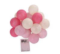WQHPLMD Decorative LED String Fairy Lights Cotton Indoor Warm White Decoration for Halloween & Party