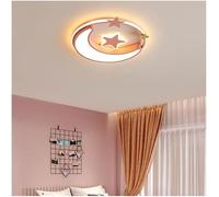 WQHPLMD Dimmable Ceiling Lights Chandeliers Moon and Star Shape Lighting Compatible with Bedroom