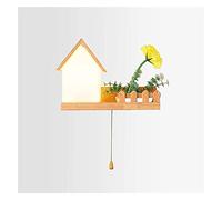 WQHPLMD Dôme Lumineux pour Chambre à Coucher, Salon, Bureau - Sconce Murale en Bois de qualité - LED d'éclairage de Salle à Manger, Chambre, Couloir