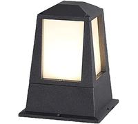 WQHPLMD Éclairage de Paysage de Rue imperméable Vintage Extérieur LED Post Lantern Extérieur Éclairage de Piscine Pivante Poste Post LAMPURE avec LAMINE DE Cable DE Verre