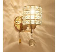 WQHPLMD Elegant Bedside Lamp with Soft Glass Diffuser for Living Room, Dining Room and Bedroom