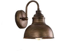 WQHPLMD Elegant Industrial Matte Black Wall Sconce with for Bedroom, Living Room Headboard Garage Porch E26/ E27 Light