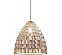 WQHPLMD Elegant Japanese Rattan Chandelier for Living Room, Bedroom and More - Unique