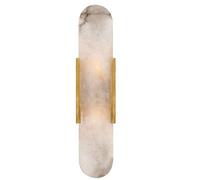 WQHPLMD Elegant Nordic Marble Wall Lantern for Bedroom, Porch, and Living Room - Compact and Stylish