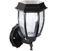 WQHPLMD Elegant Outdoor Wall Lantern with Solar Power and Motion Sensor - Security & Decorative Light