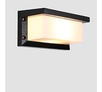 WQHPLMD Elegant Rustproof Outdoor Wall Lantern - Warm Lighting for Gardens & Villas