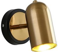 WQHPLMD Gold Malle Mall Appareau de Chevet de Chevet de cheminement Moup de Lecture de Lecture Lumière Rotation de la tête de lit Éclairage Flexible Mall Murd Mur