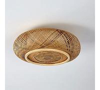 WQHPLMD Handmade Ceiling Light for Living Room and Bathroom - Classic Japanese Aesthetic