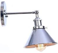 WQHPLMD Industrial Metal Cone Shade Wall Lamp for Dining Room & Bedroom - Elegant Decor