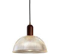 WQHPLMD Japanese Minimalist Glass Bedroom Chandelier Creative Personality Restaurant Bar Single Head Solid Wood Chandelier wabi-sabi Wind Hotel homestay Small Courtyard Pavilion Chandelier