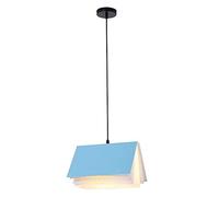 WQHPLMD Lamp Magnifique en Forme de Livre, Suspension Flasque Intérieure Économie D'énergie, Adapté pour Cuisine, Hall, Bureau